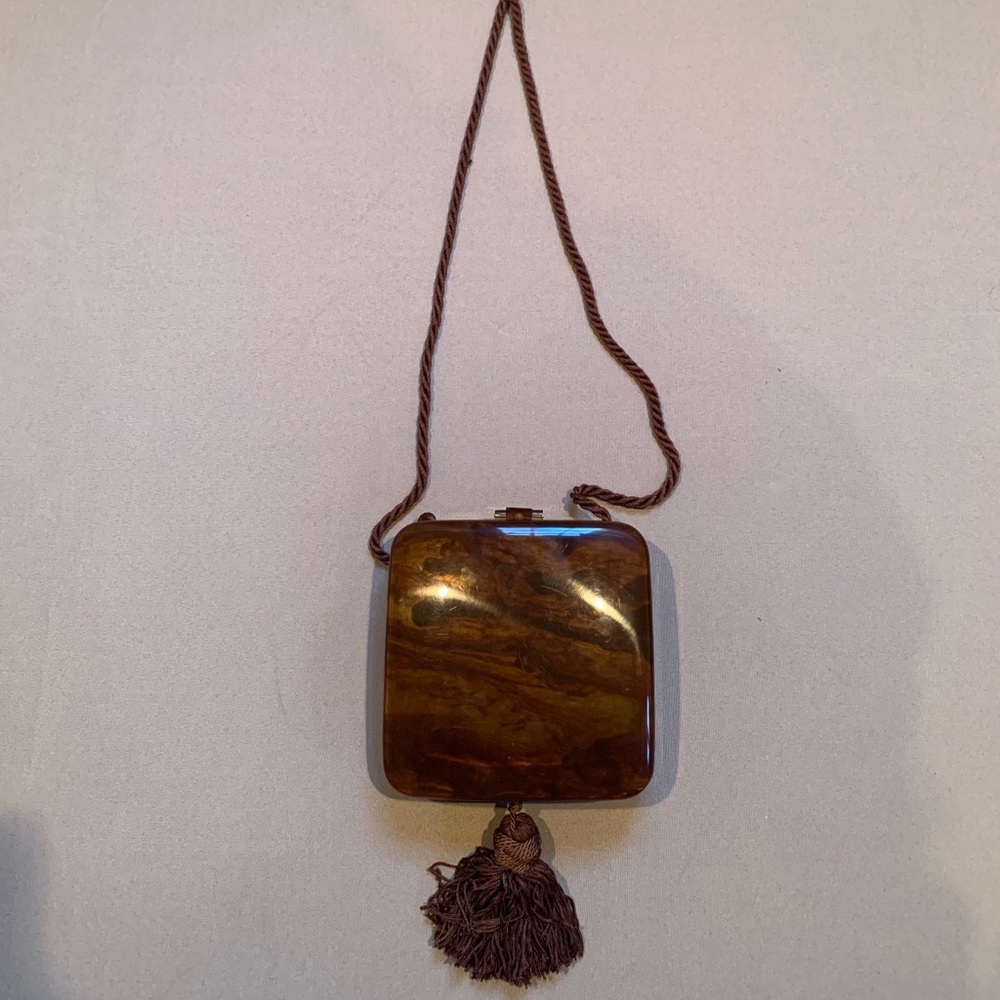 Vintage Barbara Bolan Faux Tortoiseshell Bag